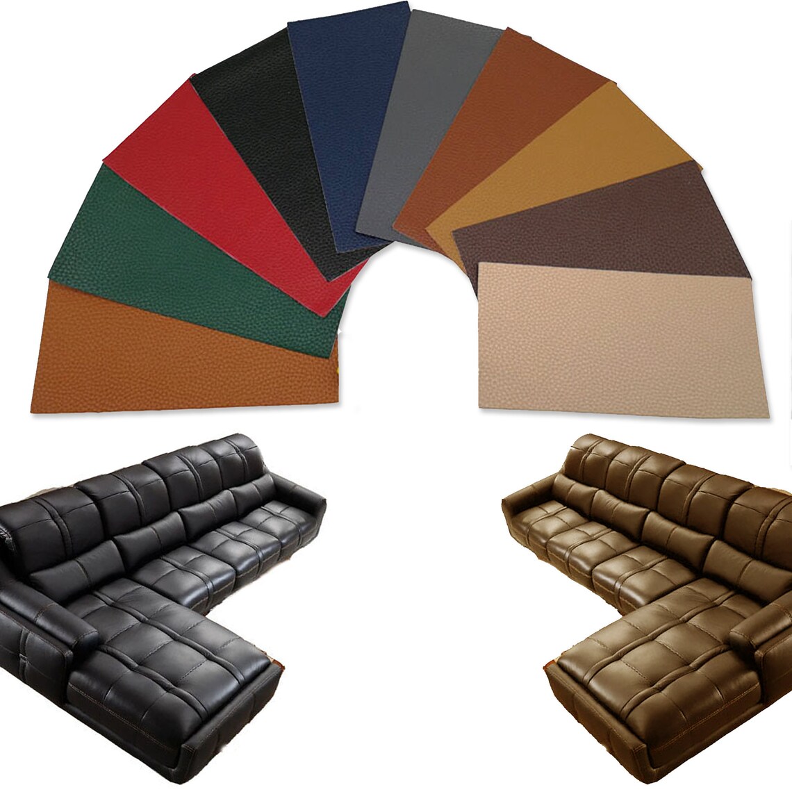 Selfadhesive PU Leather Fabric Sofa Repair Cloth Stickers Etsy