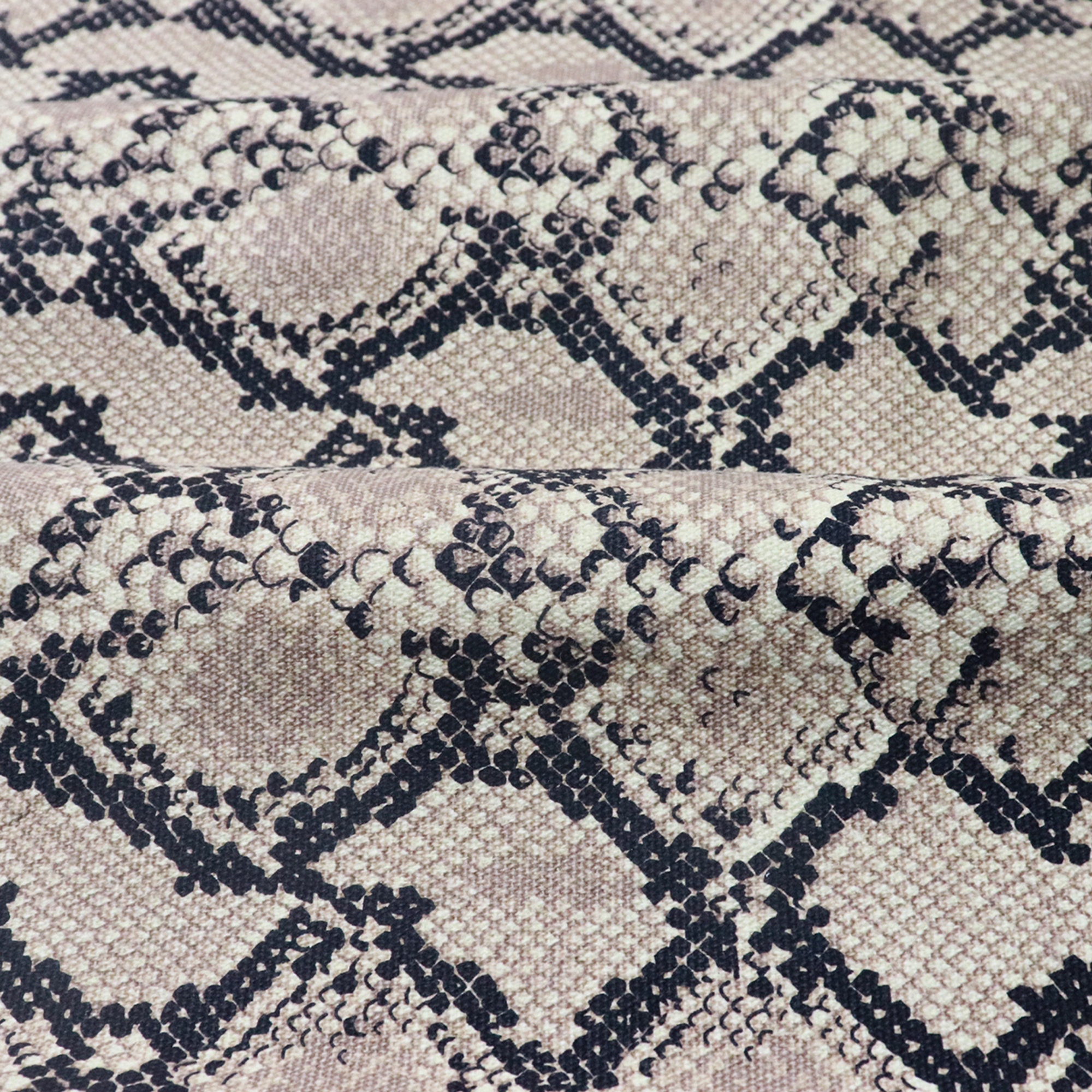 Snake Skin Pattern Martin Fabric Printed Cotton Fabric Snake - Etsy