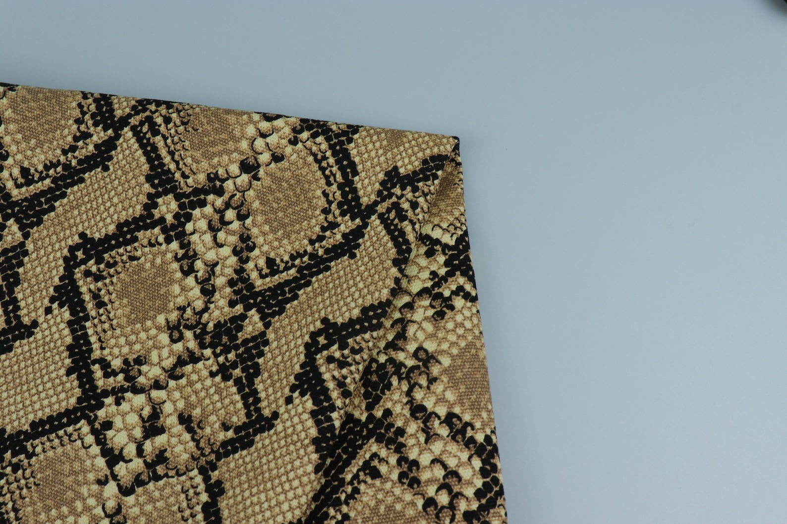 Snake Print Fabric Printed Cotton Fabric Snake Skin Animal - Etsy