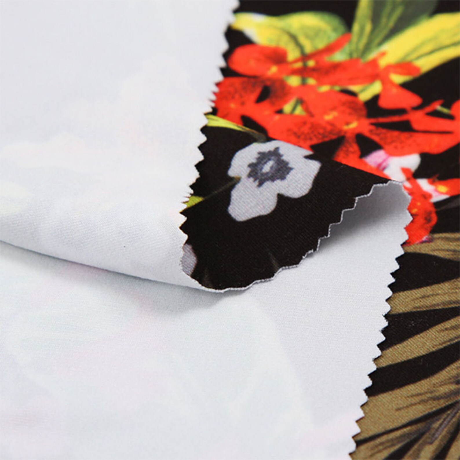 Doublemilled Milk Silk Fabric Women's Clothing Printing Etsy