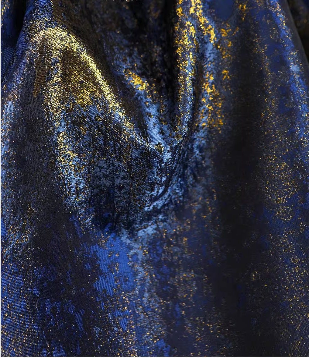 Vintage Lurex Fabric - Etsy