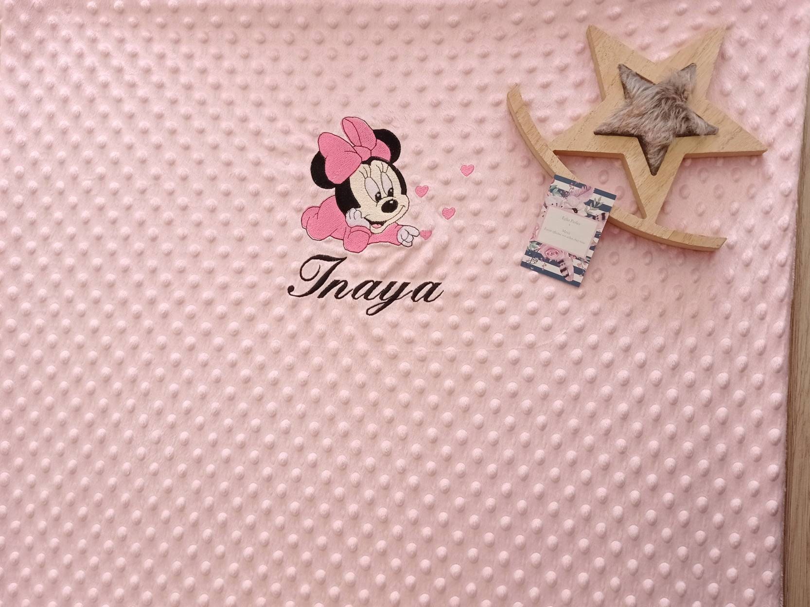 Couverture Doublé Bébé Minnie Baby