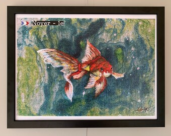 Art posters, artistic impression - French animal expression