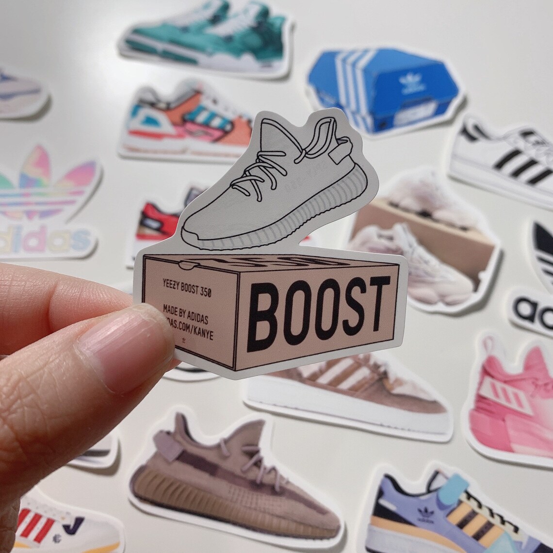 Adidas shoes sneaker Sticker Pack Cartoon Cute For Bullet