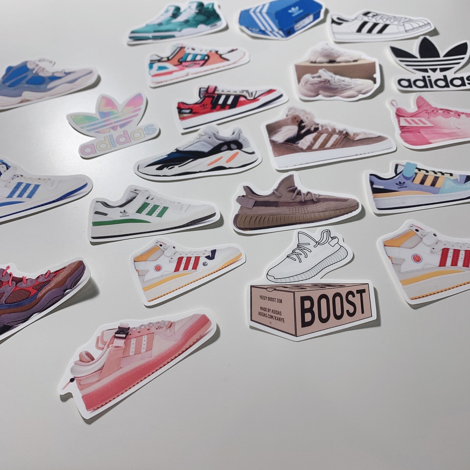 Adidas shoes sneaker Sticker Pack Cartoon Cute For Bullet