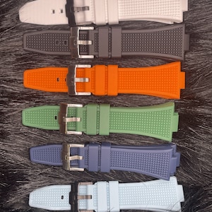 Rubber watch band replacement for Tissot PRX Series 40MM T137.407/T137.410 Watch Strap T-Race T-Sports