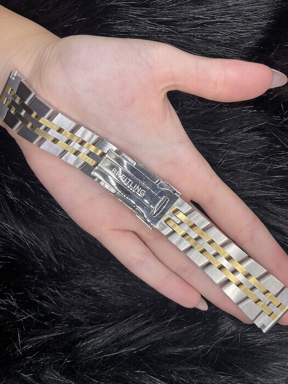 Breitling leather strap replacement sales