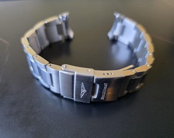 Correa de acero para LONGINES Conquest HydroConquest Serie L3 - 19, 21 y 22 mm