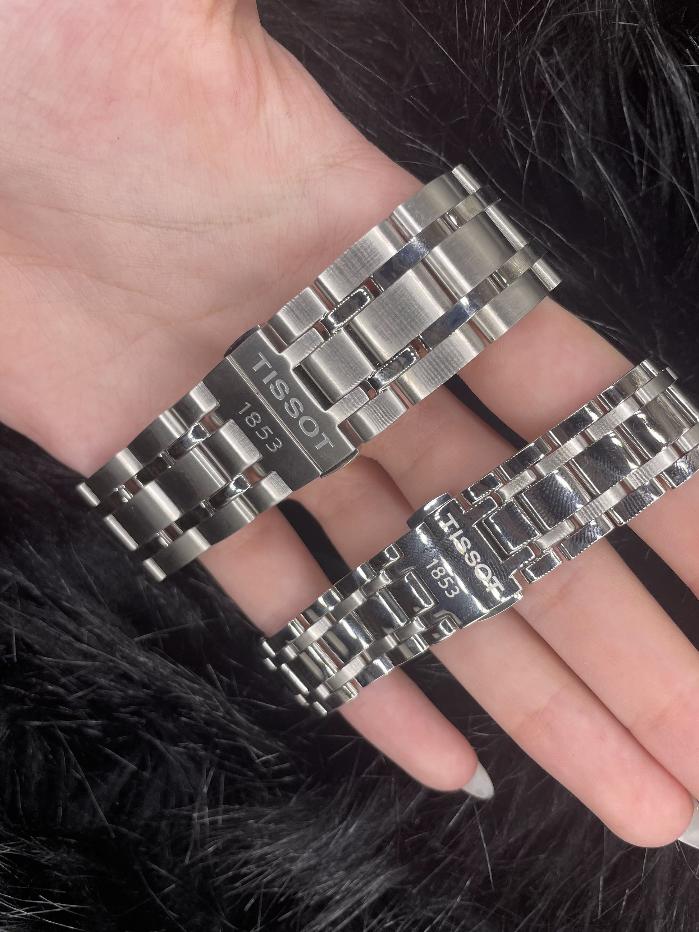 小さな店] 22mm 23mm 24mm カーブエンドウォッチバンド ティソウォッチ