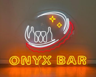 Benutzerdefiniertes Neonschild | Leuchtreklame | Hochzeit Neonschild | Led Neonschild | Namensneonschild | Leuchtreklamen | LED-Schild | Wanddekoration | Heimdekoration