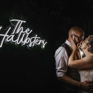 Instant Order Wedding Neon Sign Decor Venue Event, Wedding personalized neon Sign, Express Service