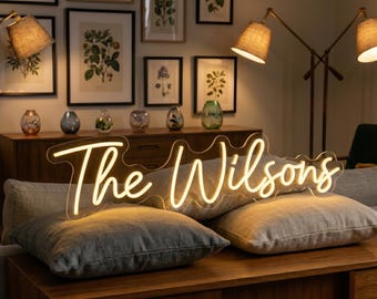 Custom Neon Sign | Neon Sign | Led Neon Sign | Personalized Name Neon Sign | Neon Lights | Neon signs | Wall Decor | Home decor