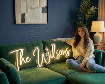 Custom Neon Sign | Neon Sign | Led Neon Sign | Personalized Name Neon Sign | Neon Lights | Neon signs | Wall Decor | Home decor