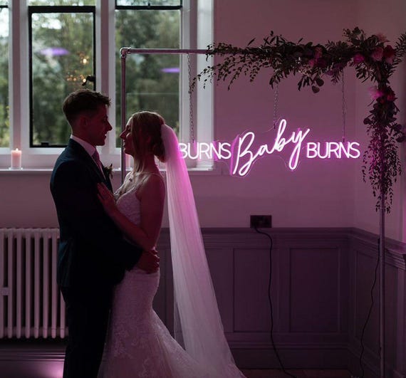 Custom Neon Wedding Sign Wall Decor, Neon Name Sign Wedding Decor, Neon Sign Custom Engagement Decor, Wedding Signs Personalized Gifts