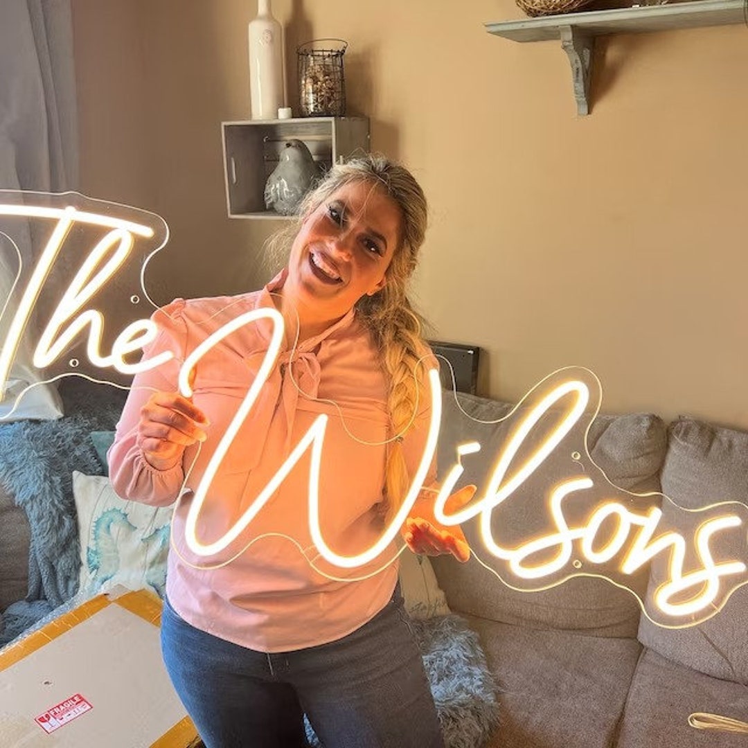 Instant Order Wedding Neon Sign Decor Venue Event Wedding Etsy