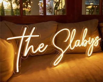 Wedding Neon Sign, Custom Neon sign, Personalized Neon, Gifts for Him/Her, Engagement Sign, Wedding Backdrop, Reception Decor, Party Sign