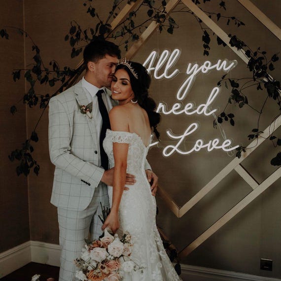 Custom Neon Sign | Neon Sign | Aesthetic Sign | Name Neon Sign | Light Neon Signs | Wedding Neon Sign | LED Sign | Wall Decor | Home Decor