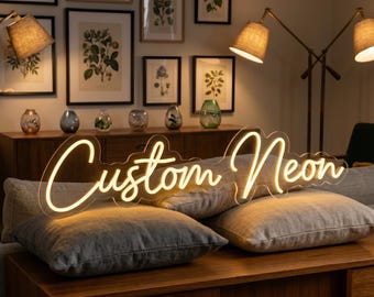 Custom Neon Sign | Neon Sign | Led Neon Sign | Personalized Name Neon Sign | Neon Lights | Neon signs | Wall Decor | Home decor