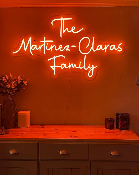 Wedding Neon Sign, Custom Neon sign, Personalized Neon, Gifts for Him/Her, Engagement Sign, Wedding Backdrop, Reception Decor, Party Sign