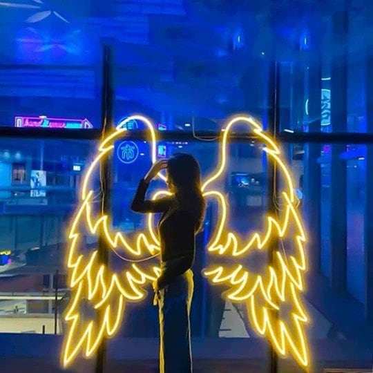 Angel Night Light made in USA by Arizona Tube Art