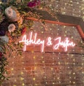 Custom Neon Wedding Sign Wall Decor, Neon Name Sign Wedding Decor, Neon Sign Custom Engagement Decor, Wedding Signs Personalized Gifts product logo