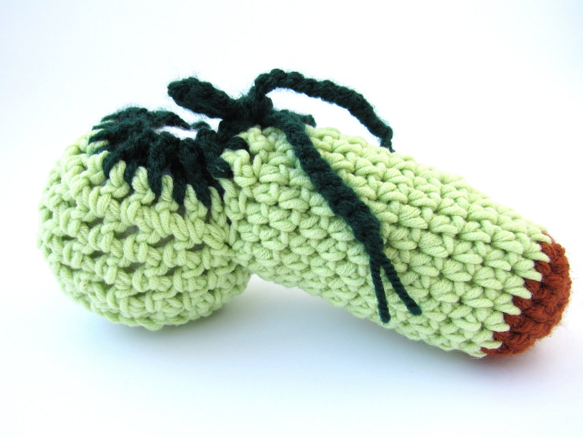 Avocado willy warmer Crochet penis sock Penis warmer Etsy