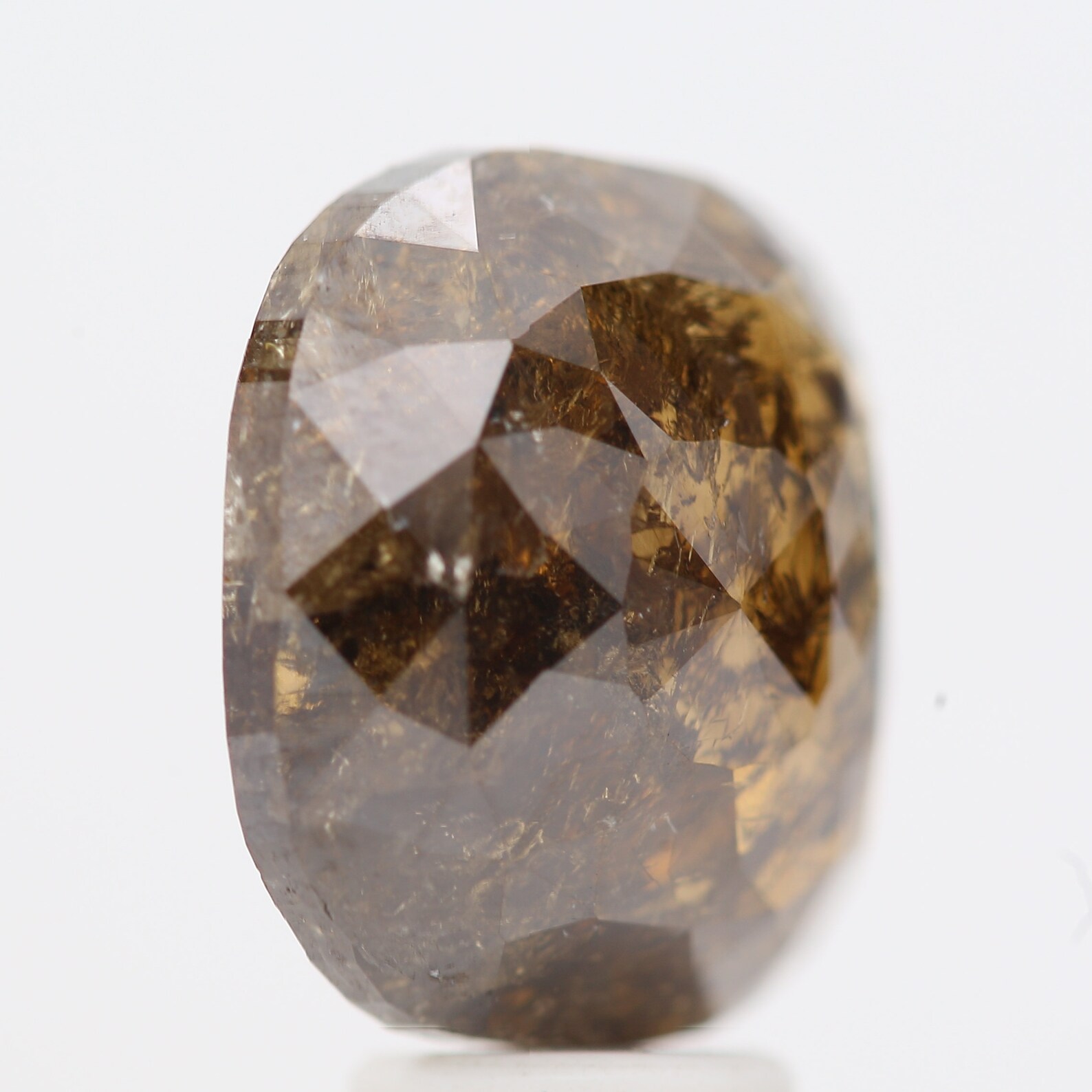 5.65 CT Natural Salt And Pepper Diamond Fancy Brown Color Etsy