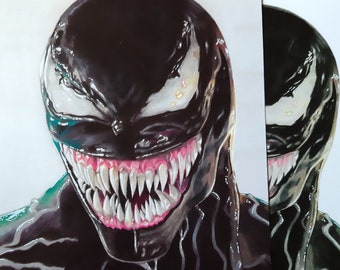 Impression du dessin original de Venom