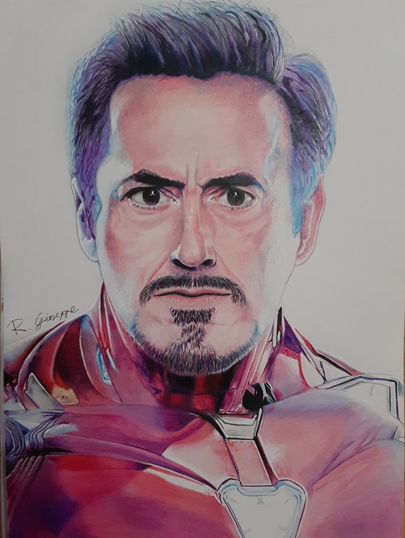 How to Draw Iron Man Face (Iron Man) Step by Step | DrawingTutorials101.com