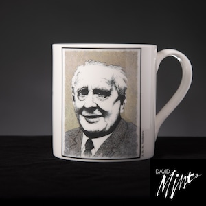 J. R. R. Tolkien Ceramic Mug - Author Quote Mug - Original Artwork on a Mug - Fine Bone China Mug - Gift for Book Lovers