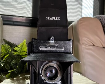 Folmer Graflex Kodak Wooden 5x7 Large Format Film Holder with Darkslides V13 