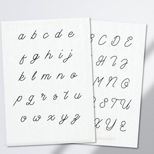 handwriting monoline