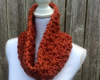 Beautiful Handmade Crocheted Cowl Scarf/ Neck Warmer