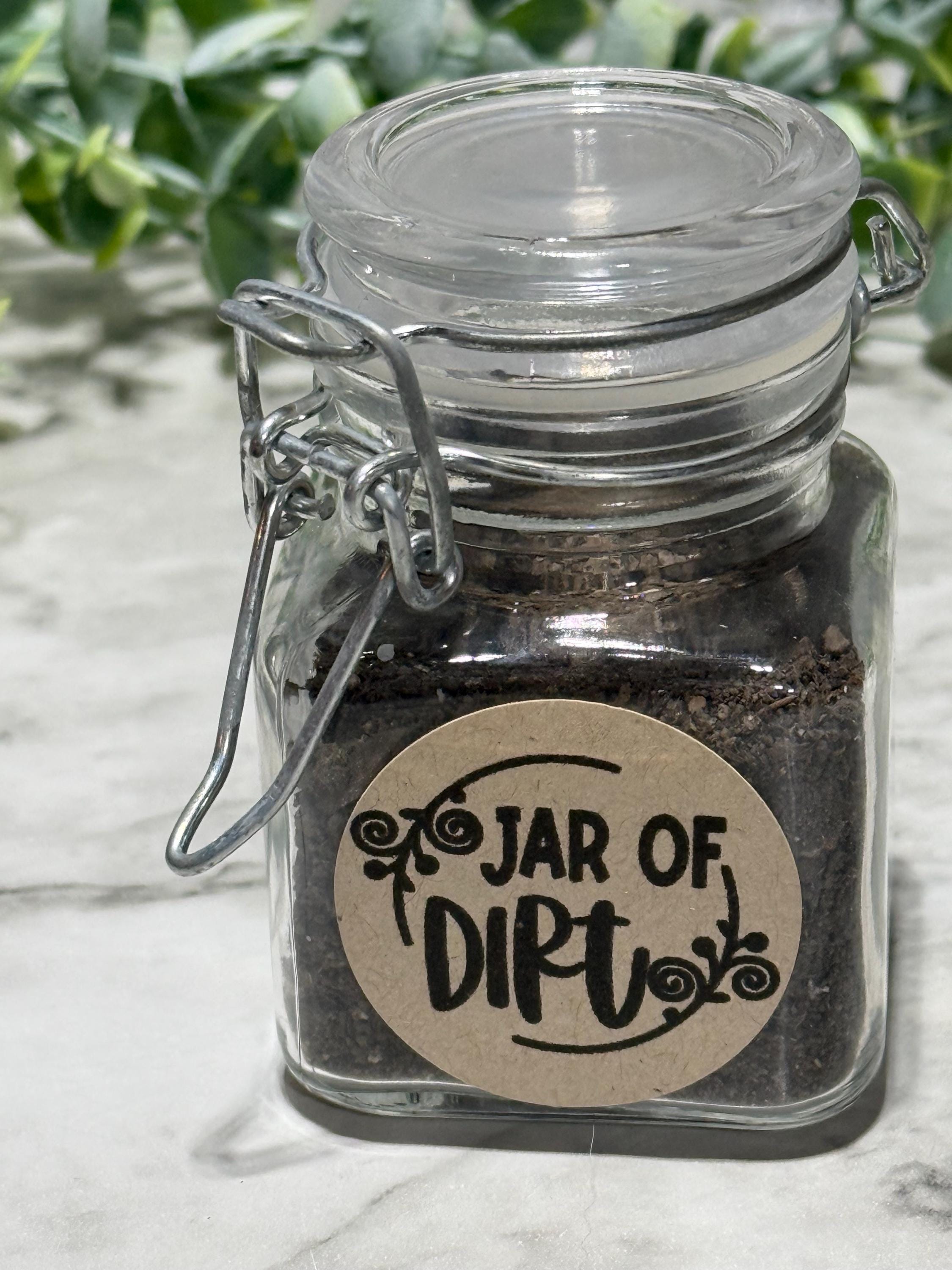 Jar of Dirt - Etsy