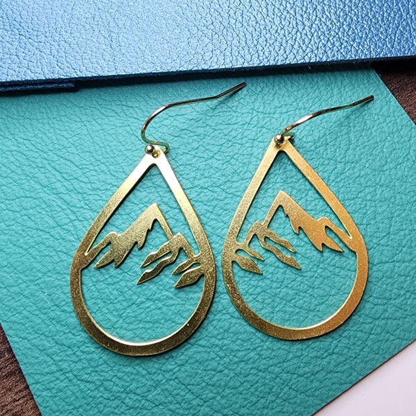 Montana Mountain Earrings