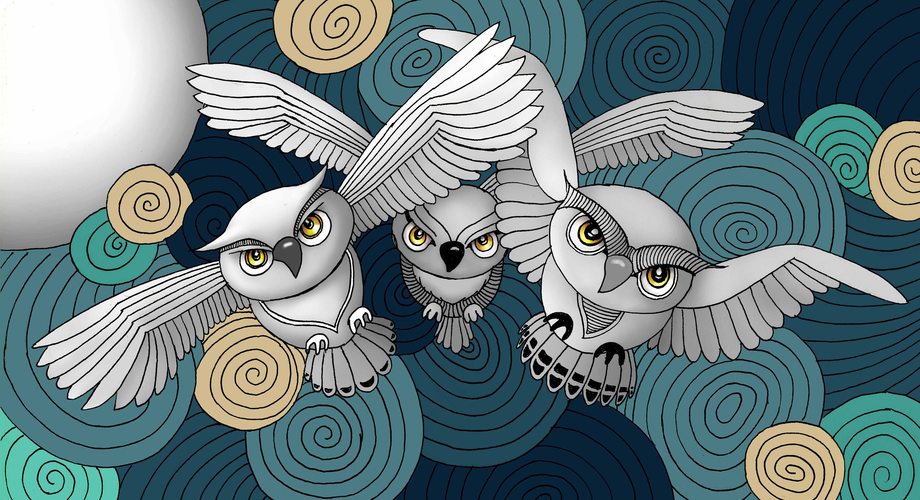 owl and moon story owl and moon story