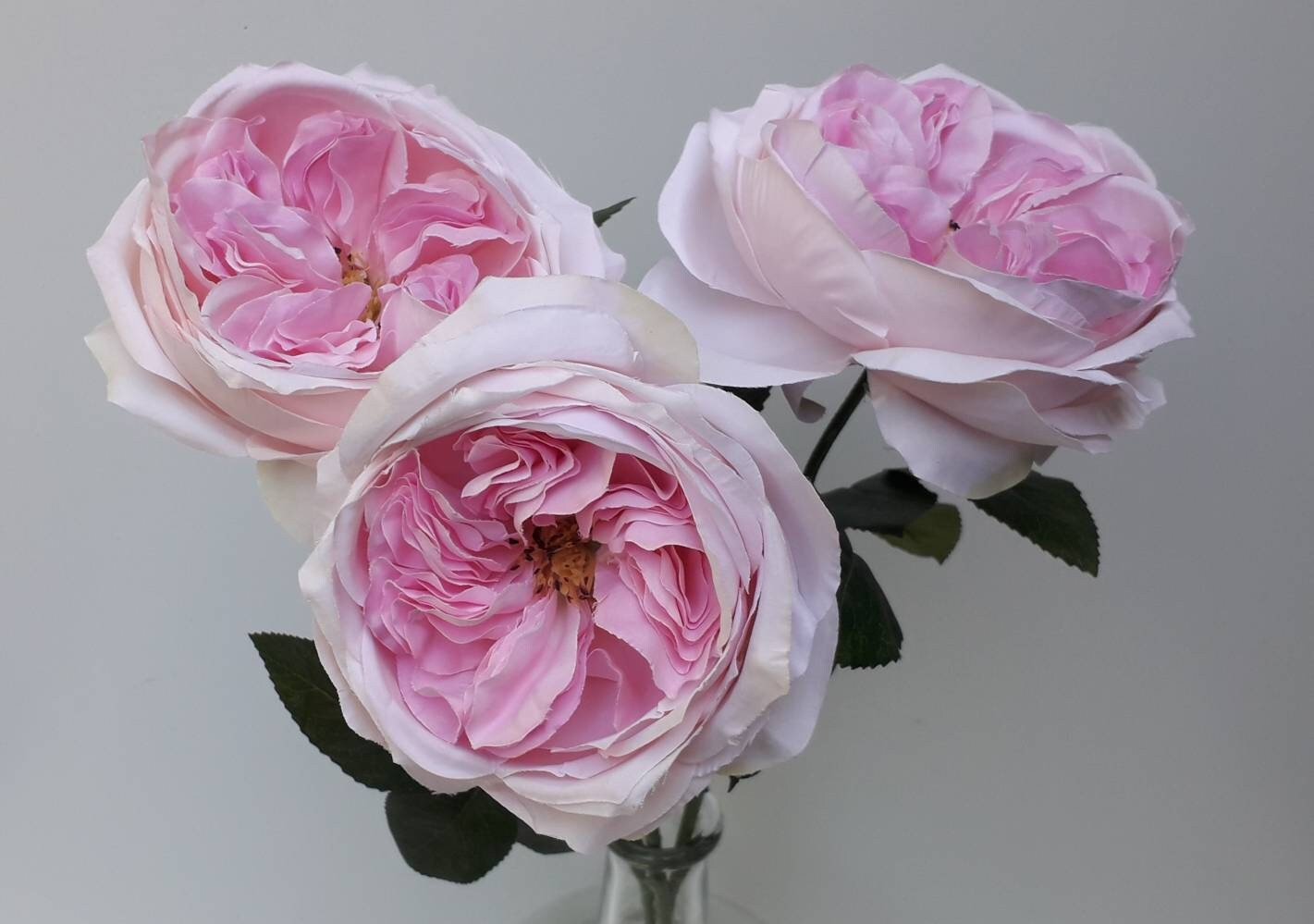 Cottage Pink Fake Rose - 21.5