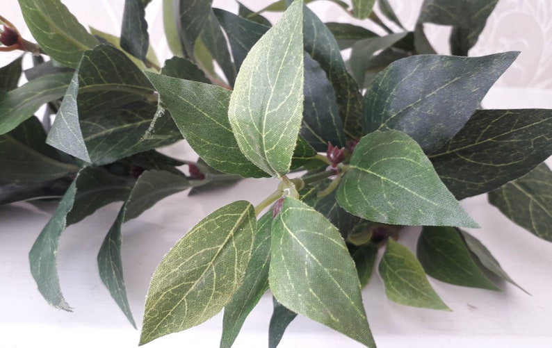 Artificial Bay Leaves Silk Bay Leaves Faux Leaves Etsy
