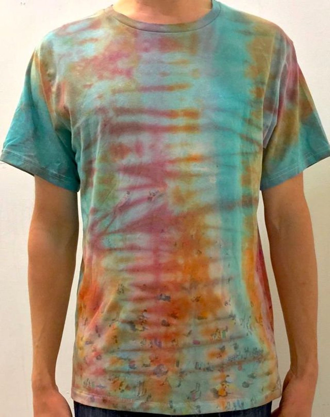 Tie dye top colorful clothes colourful clothes bright | Etsy