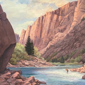 Black Canyon - Original Oil Painting