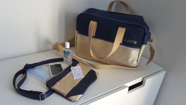 Sacoche infirmi?�re lib?�rale personnalisable pr?�nom/ tissus - Etsy France