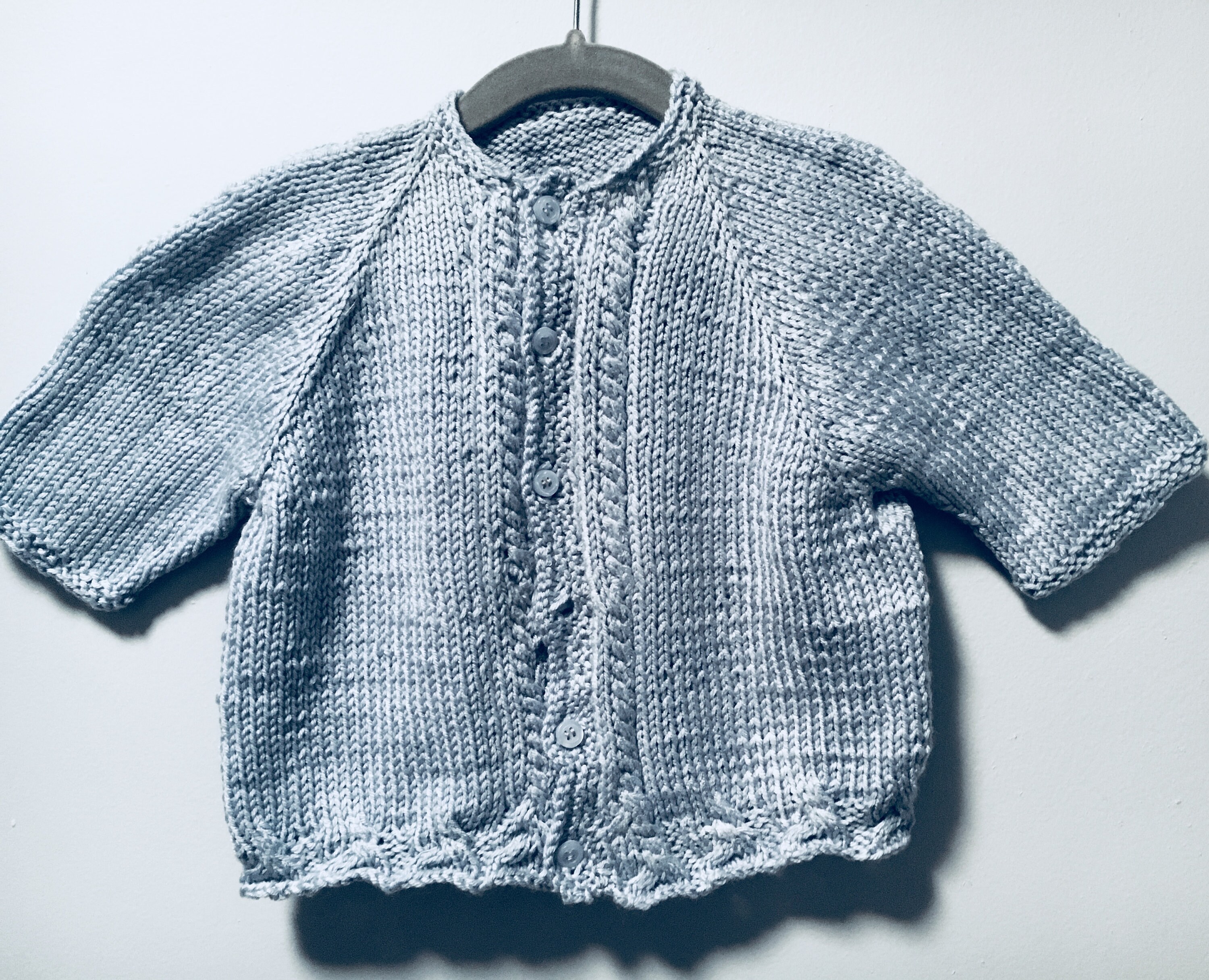 Baby Blue Infant Cardigan Etsy