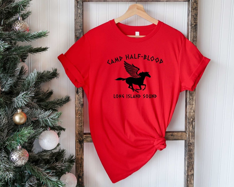 Camp Half Blood Shirt Percy Jackson Shirt Etsy UK