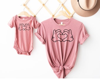 Matching Family Vacation Shirts, Mickey Mouse Heart Merch, Mickey, Family Time, Disney Family Vacation Tee 2022, Mickey Mouse Heart T-Shirt