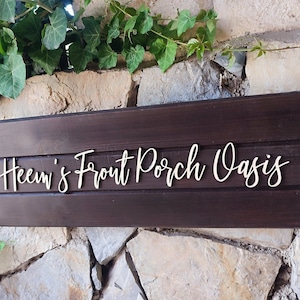Benutzerdefinierte Farm Zeichen, personalisiertes Schild mit Farm Name & Est Datum, Familien Farm Zeichen, 3D Ranch Zeichen, Einweihungsparty, Bauernhof Geschenk, Geschenk für die Ranch