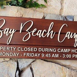 Custom Hotel Sign, Boutique Hotel Sign Personalized, Wooden Motel Sign ...