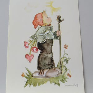 Hummel vintage – Concours de chant - Carte postale
