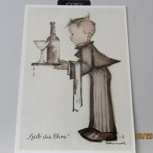 Hummel vintage - Have the Honour - Carte postale
