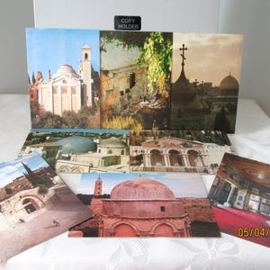 8 cartes postales religieuses - Jérusalem