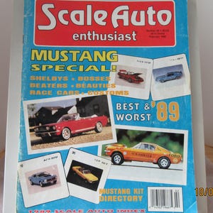 1990 Scale Auto Enthusiast – Mustang Special – Magazine Back Issue